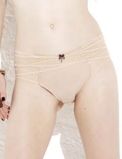 SS12 Atomic Atomic Lace Venus Wrap Womens Panties (Nude)